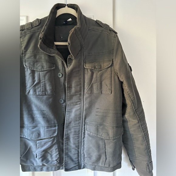 H&M jacket / army jacket (green) - Picture 5 of 12